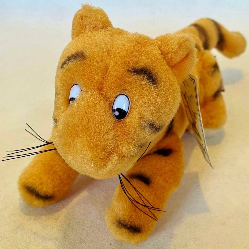 Classic Pooh Tigger Gund Disney Stuffed Tiger Animal Toy Collectible Tag Vintage